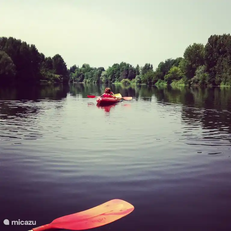 Kanufahren auf der Dordogne