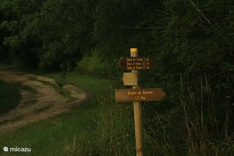 zahlreiche Wanderwege