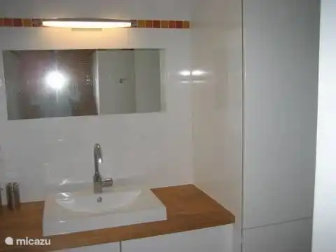 The second bathroom on the ground floor which is also a wonderful shower.