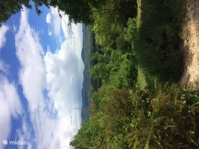 Uitzicht vanaf terras