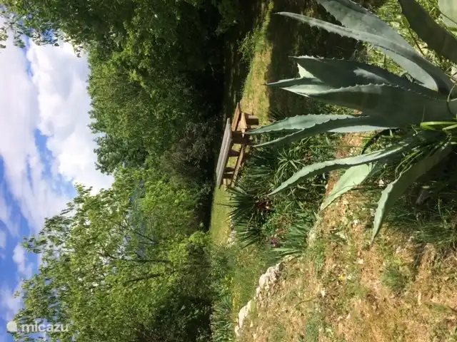 Picnic plek op terrein