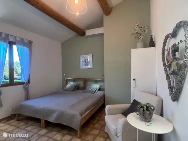 La Pinède : réf. et piscine refroidie | France, Vaucluse, Saint-Saturnin-lès-Apt - villa Chambre, 2 lits simples (90x200)