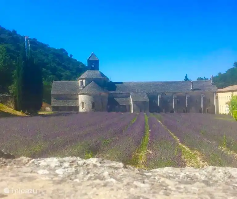 En Gordes, Abbaye de Senanque a 19 km