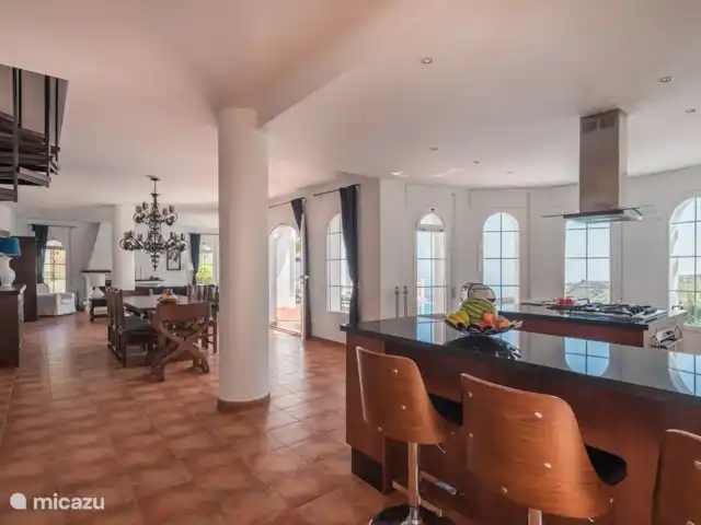 El Ancla huren in Spanje, Andalusië, Sayalonga - villa zicht vanuit de keuken