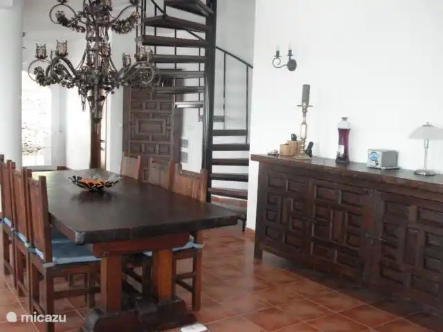 El Ancla huren in Spanje, Andalusië, Sayalonga - villa Spaanse eettafel