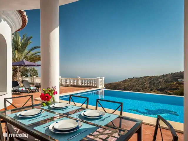 El Ancla huren in Spanje, Andalusië, Sayalonga - villa lunch