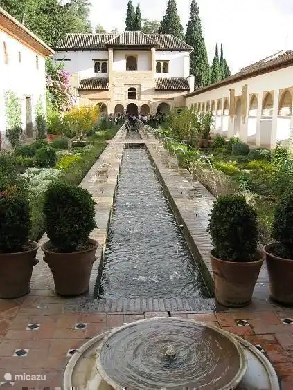 Generalife, Teil der Alhambra in der Nähe von Granada. 