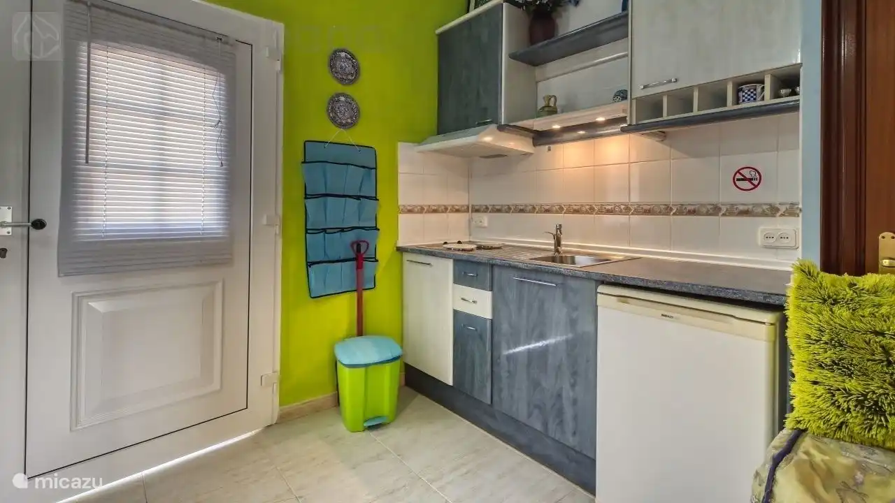 Keuken in 1 van de appartementen boven