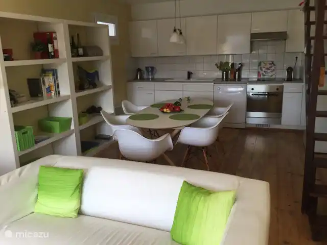 Village le Chat, Maison Meermin | France, Charente, Écuras - maison de vacances salon à l'intérieur