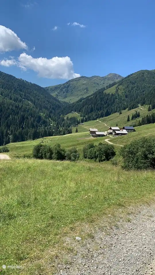 Umgebung auf dem Gipfel des Berges