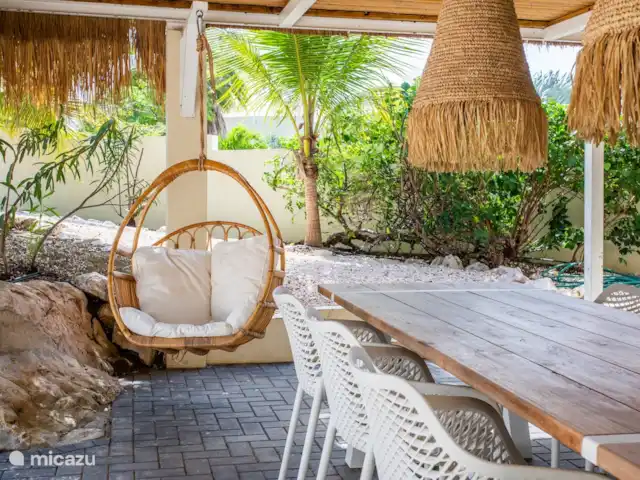 Villa salsa | Curaçao, Banda Ariba (est), Spaanse Water - villa Dans la palapa du jardin avec cuisine extérieure, vous pourrez profiter de soirées barbecue agréables