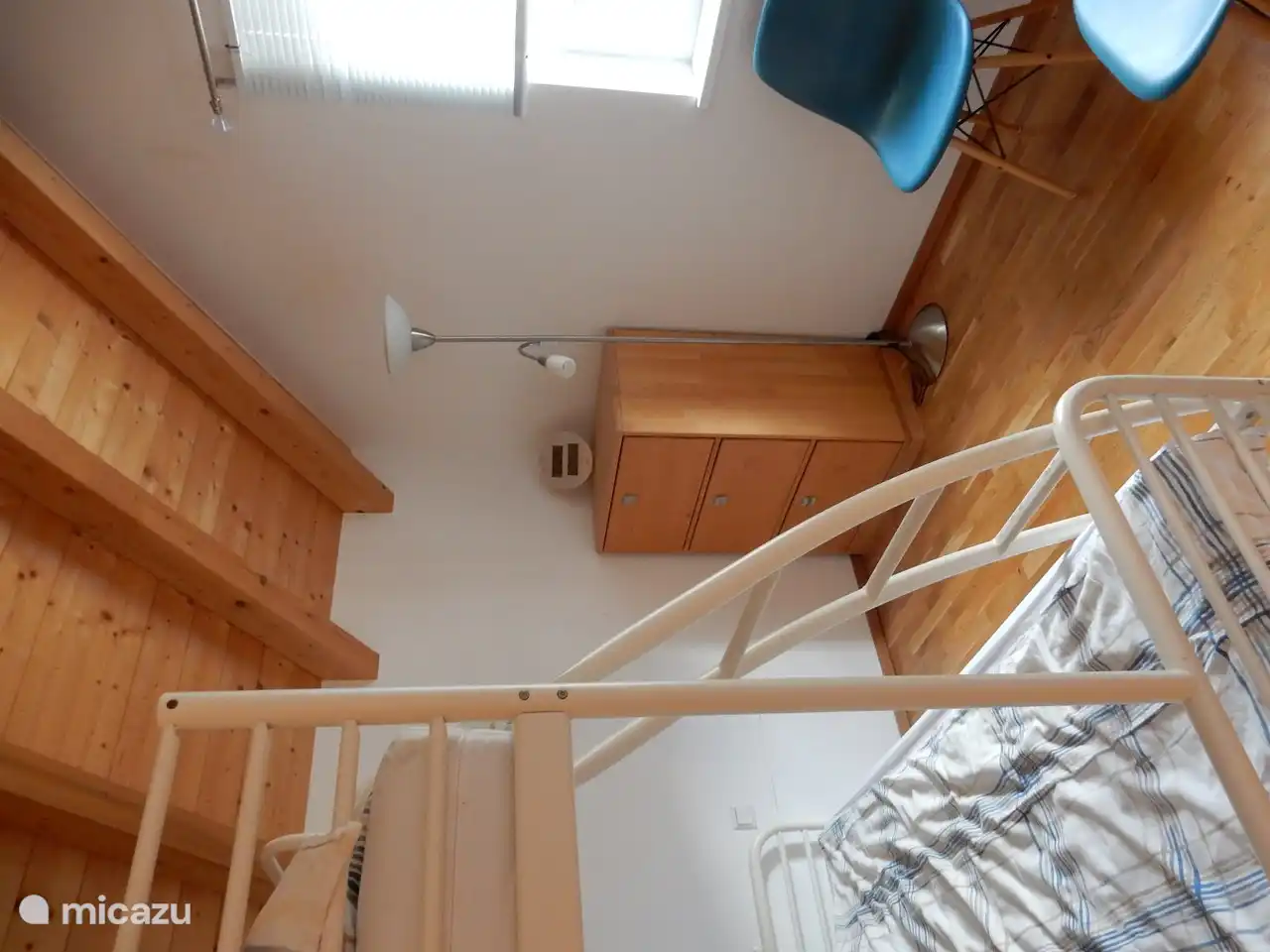 Deuxième chambre avec lit superposé pour 3 personnes