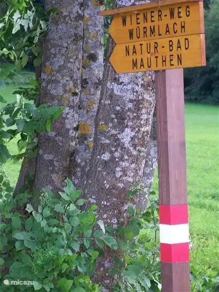 Possibilités de randonnée