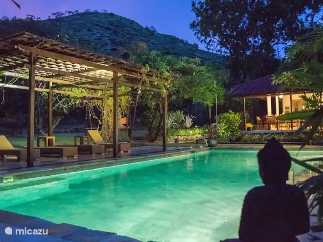 villa en Indonesia, Bali, Pemuteran – Villa Bukit Kaja Kauh atardecer