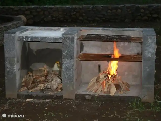 villa en Indonesia, Bali, Pemuteran – Villa Bukit Kaja Kauh barbacoa