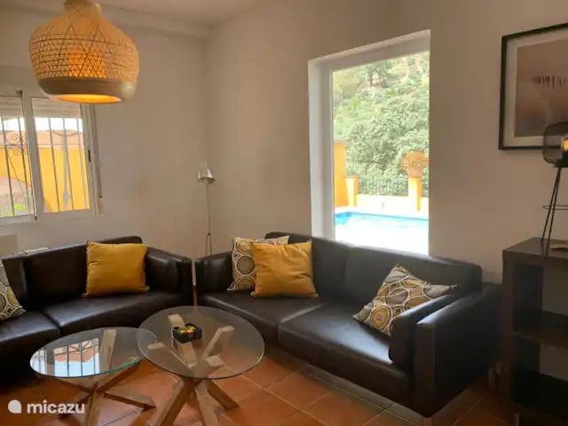 Villa Lola. Rust, natuur, prive-pool huren in Spanje, Costa del Sol, Comares - villa Sofa