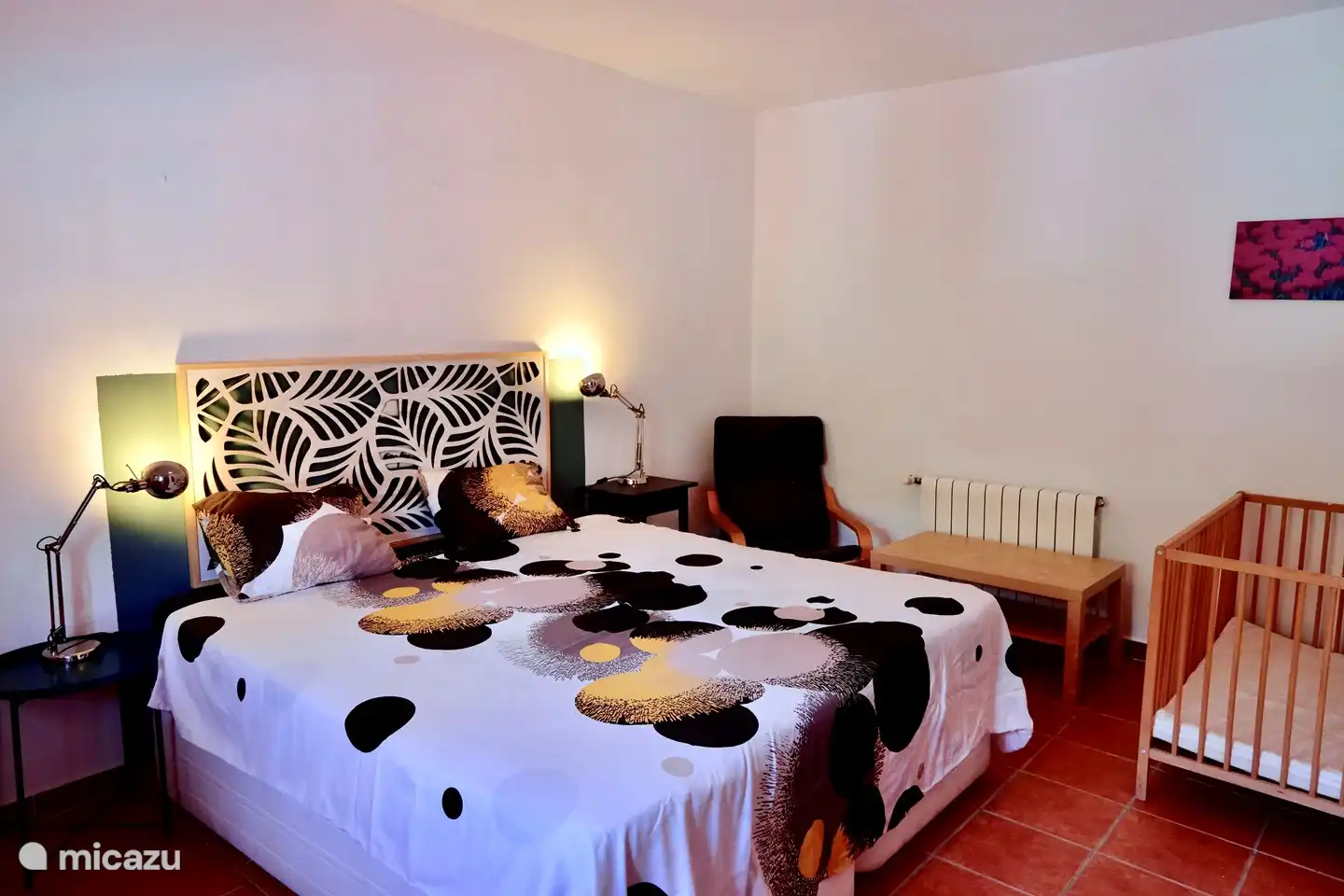 Schlafzimmer 1 im Erdgeschoss