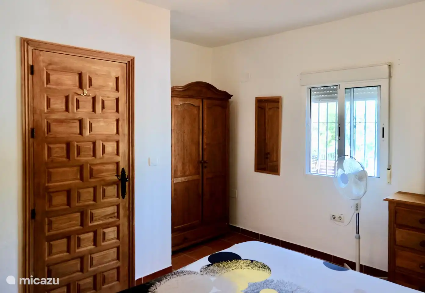 Schlafzimmer 1 im Erdgeschoss