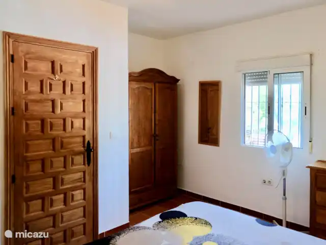 Villa Lola. Rust, natuur, prive-pool huren in Spanje, Costa del Sol, Comares - villa Slaapkamer 1 downstairs