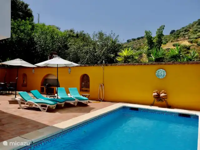 Villa Lola. Rust, natuur, prive-pool huren in Spanje, Costa del Sol, Comares - villa Pool
