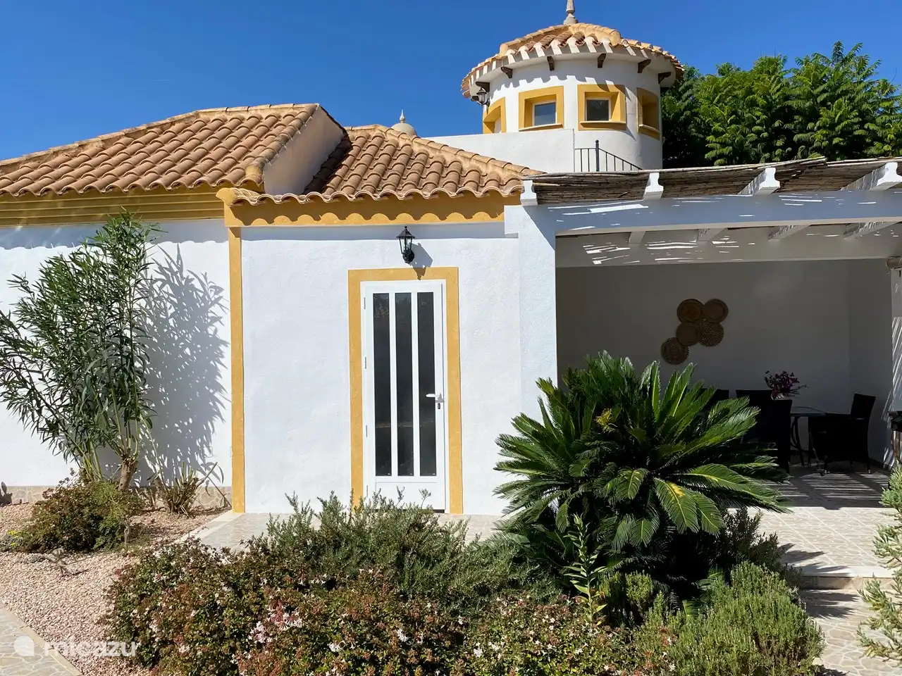L'entrée de la buanderie de Casa Mirador. Ici, vous pouvez prendre une douche chaude et votre machine à laver se trouve également dans cette pièce.