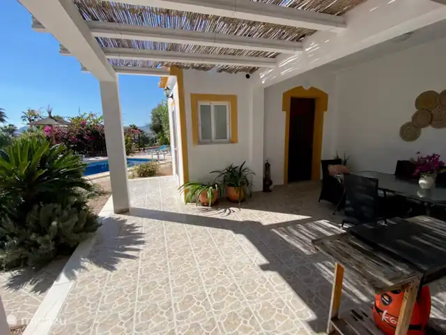 Casa Mirador - Hermosas vistas en España, Costa Cálida, Mazarrón - villa En primer plano una gran barbacoa de gas. También se puede organizar una barbacoa de carbón bajo petición.