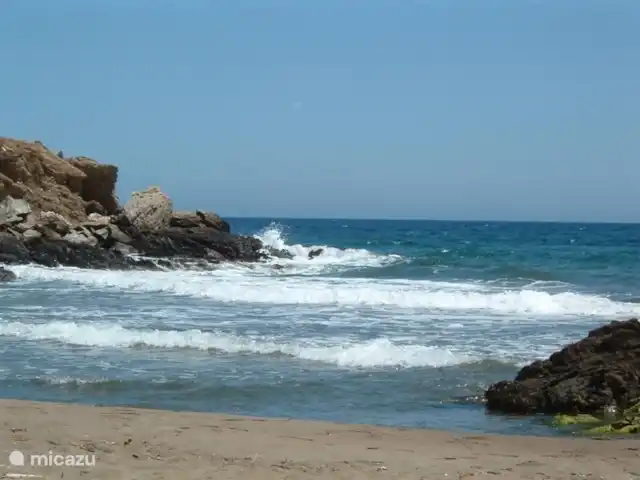 Casa Mirador - Hermosas vistas en España, Costa Cálida, Mazarrón - villa Playas privadas en abundancia cerca. Una visita a Puntas de Calnegre definitivamente vale la pena. Maravilloso día entero en una bahía y entre deliciosa comida española en uno de los restaurantes.