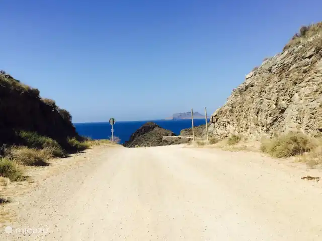 Casa Mirador - Hermosas vistas en España, Costa Cálida, Mazarrón - villa Solo un camino a una de las bahías más hermosas de la región. Descubra la región en coche, en bicicleta oa pie.