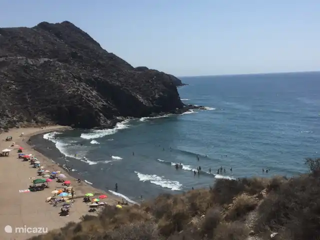 Casa Mirador - Hermosas vistas en España, Costa Cálida, Mazarrón - villa Visita Puntas de Calnegre. Almuerce en la playa a partir de las 14:00 horas y luego tome una siesta en una de las bahías cercanas. Disfruta de la España pura.