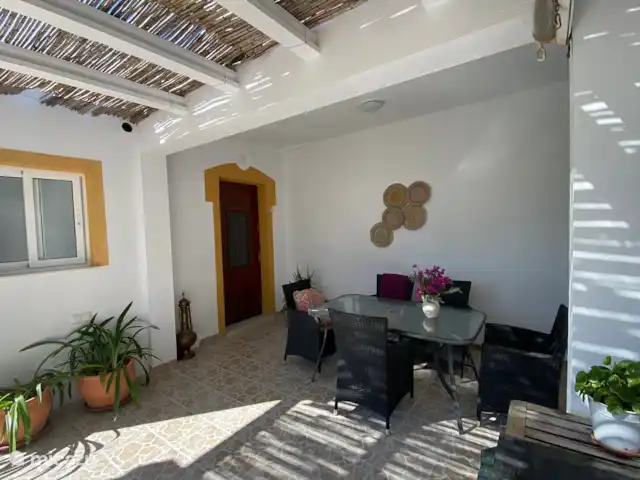 Casa Mirador - Hermosas vistas en España, Costa Cálida, Mazarrón - villa El porche de Casa Mirador. Si llueve, puede sentarse afuera y secarse bajo el porche. Todo el lujo en Casa Mirador de Villamazarron.