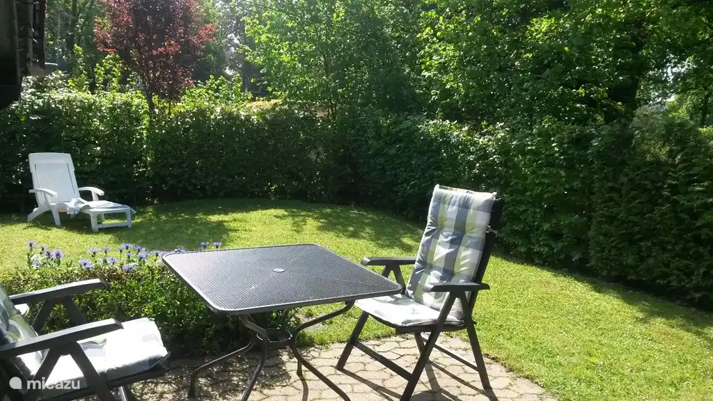 Terrasse an der Rückseite