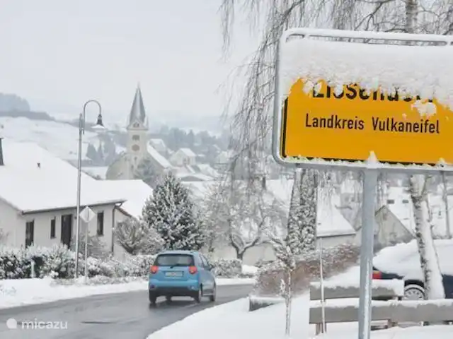 Maison de vacances idyllique dans l'Eifel | Allemagne, Eifel, Lissendorf - bungalow Lissendorf en hiver