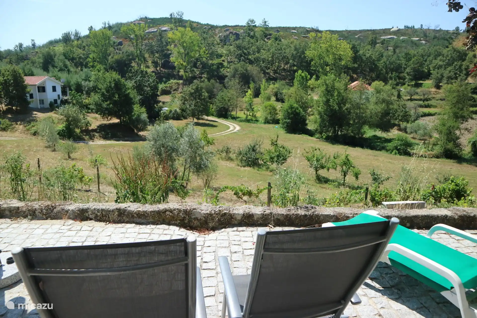 Het uitzicht vanuit uw vakantiehuis... 
