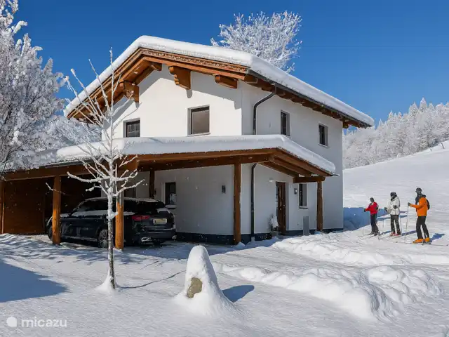 villa en Austria, Carintia, Kötschach-Mauthen – Chalet Giusto en la Pista 6 pers. Chalet Giusto