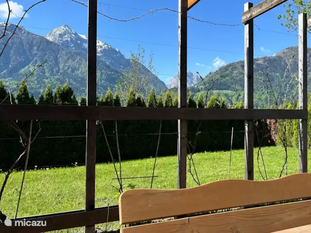 Chalet Giusto aan de Piste 6 pers. huren in Oostenrijk, Karinthië, Kötschach-Mauthen - villa Ontbijten met dit uitzicht verveelt nooit