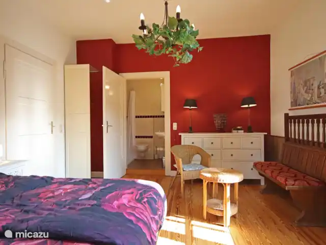 De Oude Pastorie huren in Duitsland, Eifel, Malberg - villa Roos kamer met badkamer