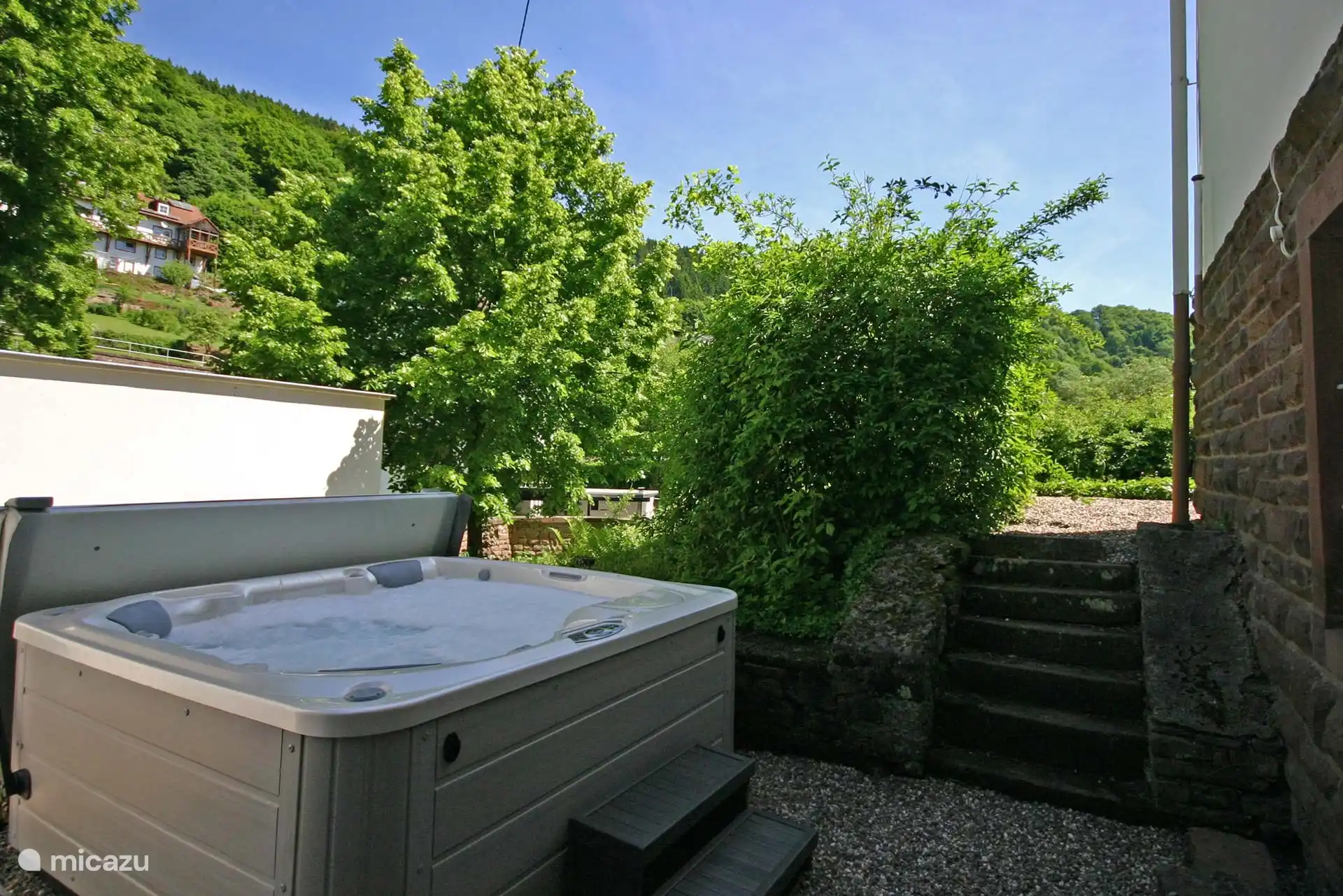 Spa al aire libre para 6 personas