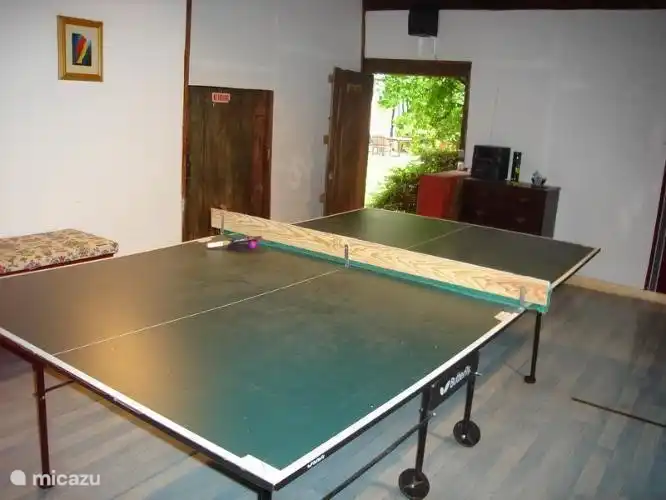 Salle de jeux dans la grange