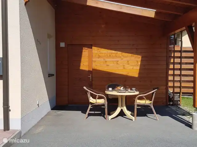 Alpenruhe | Autriche, Carinthie, Kötschach-Mauthen - maison de vacances Prenez votre petit-déjeuner au soleil du matin