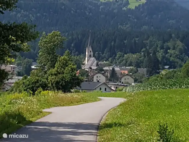 Alpenruhe | Autriche, Carinthie, Kötschach-Mauthen - maison de vacances Photo de Mandorf , la ville est à côté de Kötschach
