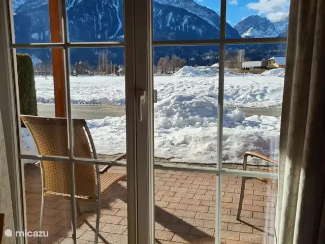 Alpenruhe | Autriche, Carinthie, Kötschach-Mauthen - maison de vacances Vue à travers la porte du jardin