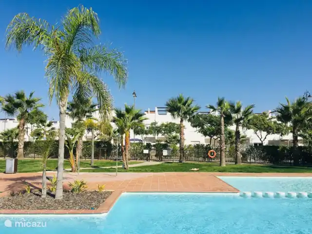 Détendez-vous en Espagne (N-196) | Espagne, Costa Cálida, Alhama de Murcia - appartement Piscine avec appartement à l'arrière.