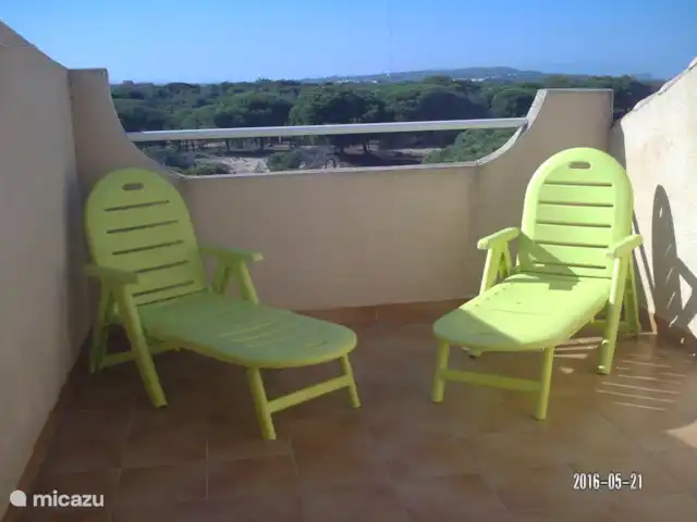 Casa cerca de dunas y mar en La Mata en España, Costa Blanca, La Mata - casa vacacional Tumbonas en la azotea