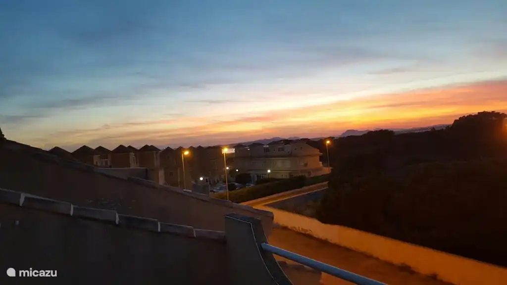 vue terrasse sur le toit