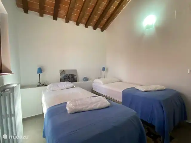 Casa al Pino | Italie, Toscane, Riparbella - maison de vacances Chambre avec 2 lits simples