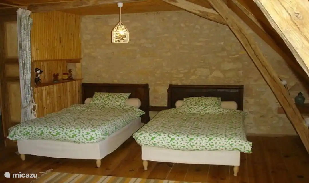 Bedroom 2, with 3 single beds
