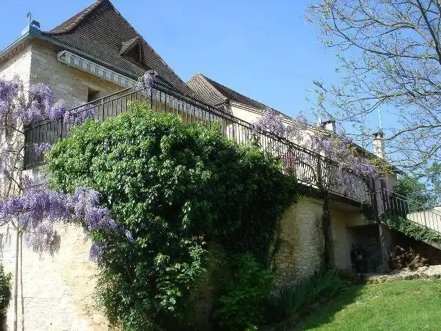 Domaine le Dragon Rouge | France, Dordogne, Tourtoirac - ferme Grande maison mitoyenne avec vue imprenable