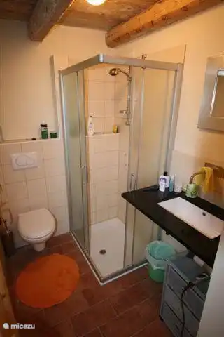 Bathroom on the ground floor in the pantry is a 2nd toilet