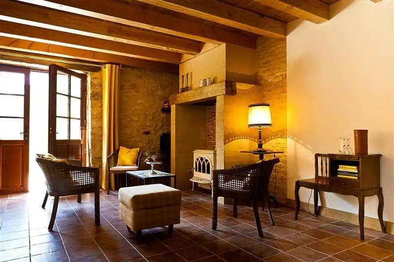 Casa de campo de la sala de estar