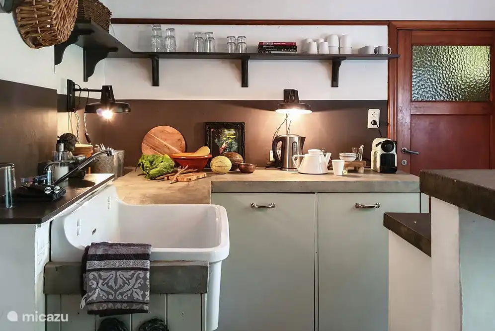 Une cuisine où vous pouvez cuisiner et être ensemble.